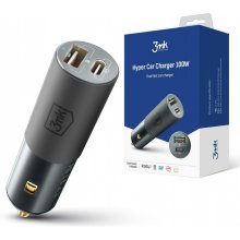 Car charger 100W PD 1xUSB-C+USB-A