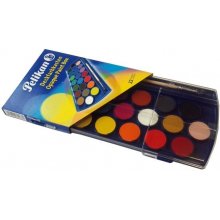 Pelikan Opaque Paint Box, 22 colors + brush