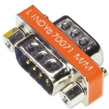 Lindy adapter 9 polig Sub-D an 9 polig Sub-D...