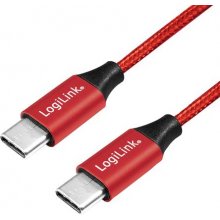 LogiLink USB 2.0 USB-kabel 30cm Rød