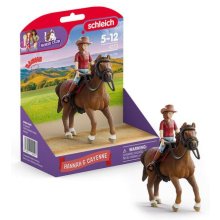 SCHLEICH HORSE CLUB Hannah & Cayenne