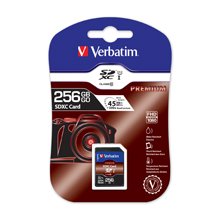 Флешка Verbatim SDXC Card 256GB Class 10