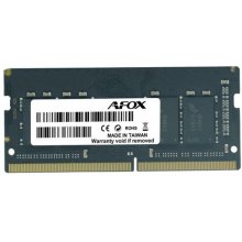 Оперативная память AFOX DDR4 8GB 3200MHz