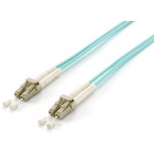 Equip LC/LC Fiber Optic Patch Cable, OM3...