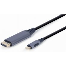 GEMBIRD CABLE USB-C TO DP 1.8M/GREY...