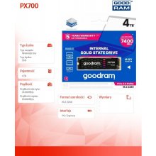 Goodram PX700 SSD SSDPR-PX700-04T-80...