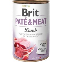 Brit Paté & Meat Lamb - wet dog food - 400g