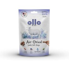 OLLO Air-Dried Lamb strips - dog treat - 80g