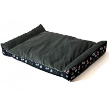 Go Gift Rex graphite L - pet bed - 93 x 61 x...