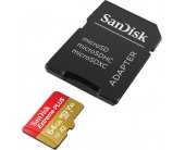 Mälukaart Sandisk microSDXC 64GB Extreme...
