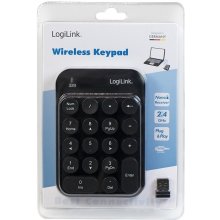 Клавиатура LOGILINK Wireless Keypad, 2,4GHz