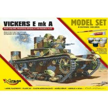 Mirage Plastic model Polish Light Two-Turret...