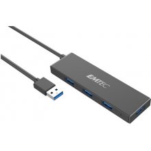 Флешка Emtec Hub Ultra Slim USB3.1 4-Port...