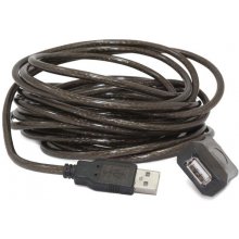 Gembird USB extension cable 5M active black