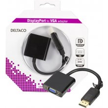 DELTACO DP to VGA Adapter, Full HD in 60Hz...