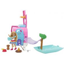 Barbie Mattel Chelsea 2-in-1 Camper, toy...