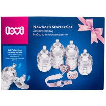 LOVI Newborn Starter Set 250ml - Girl Baby...