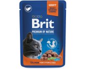 Brit Premium - Cat - Sterilised - Salmon -...