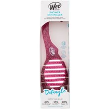 Wet Brush Shower Detangler Pink Glitter 1pc...