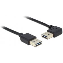 DeLOCK USB 2.0 A-A 90° Easy USB - bk 1m