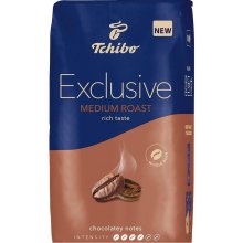 Tchibo EXCLUSIVE MEDIUM ROAST coffee beans...