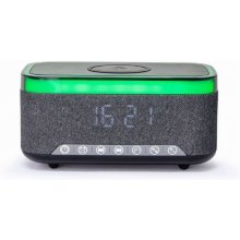 Gembird MOBILE CHARGER WRL&ALARM CLOCK...