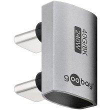 Goobay 74446 USB-C Adapter 180° U-Shape...