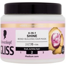 Schwarzkopf Gliss Shine 400ml - 4-in-1 Hair...