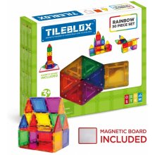 Magformers Magnetic blocks Tileblox Rainbow...