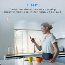 MEROSS Smart Smoke Detector Kit without Hub