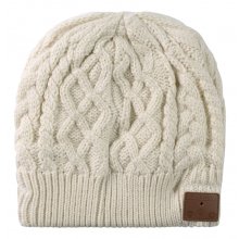 GADGETMONSTE Knitted Music Hat R with...