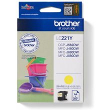 Тонер Brother LC221Y ink cartridge 1 pc(s)...