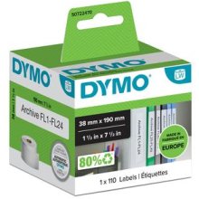 Dymo Small Lever Arch File Labels - 38 x 190...