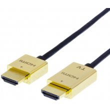 DELTACO Кабель HDMI-HDMI, особо тонкий, 3.0м...