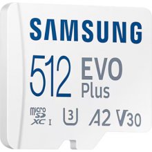 Samsung MEMORY MICRO SDXC EVO+ 512GB/V30 W/A...