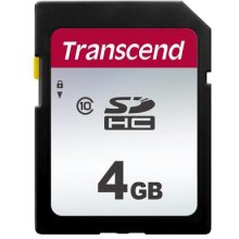 Transcend SD Card SDHC 300S 4GB