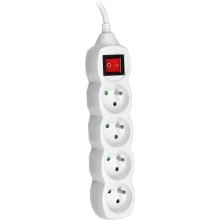Tracer PowerWatch 3 m (4 socket) white with...