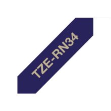 Brother TZE-RN34 label-making tape Gold on...
