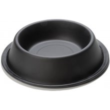 Record black metal bowl for dogs ø 26cm -...