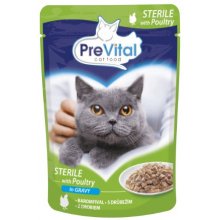 PREVITAL Cat Food Sterile Poultry in Sauce -...