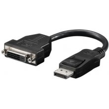 Goobay DisplayPort - DVI-D M/F 0.2 m Black