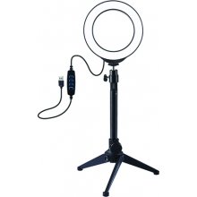 LED Ring Lamp 12cm With Desktop Tripod Mount...