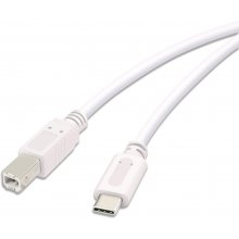 Vivanco кабель USB-C - USB-B 1.8 м, белый...