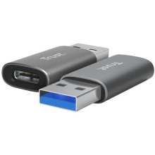 Trust Calyx USB Type-C USB Type-A Grey