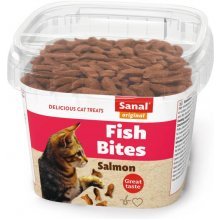SANAL Fish Bites cup 75g, complementary feed...