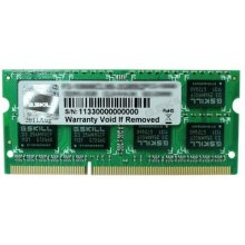 Mälu G.SKILL DDR3 SO-DIMM 4GB 1333-999 SQ