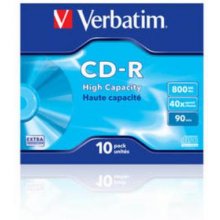 Диски Verbatim 1x10 CD-R 90 / 800MB JC 48x...