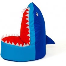 Go Gift Sako sack pouffe Shark navy blue XXL...