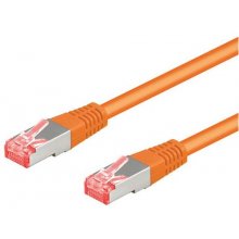 Goobay CAT 6 S/FTP CU 0,25m Orange