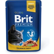 Brit Premium - Cat - Salmon & Trout - 100g...